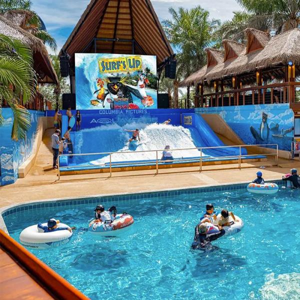 Sea World Splashers Playground Children'S Water Park Fiberglass Swimming Pool Slide