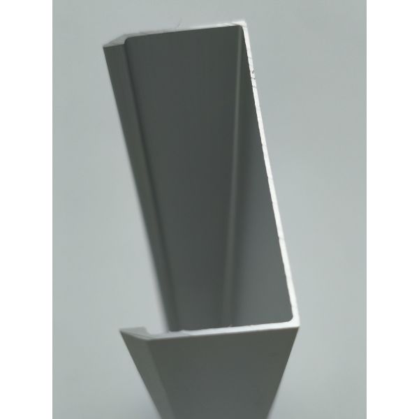 Aluminum profile manufacturers customize U-shaped channel silver anodized 6061 and 6063 aluminum profiles of any size