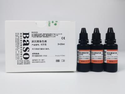3x20 ml de tache de cytologie professionnelle pour sédiment d'urine
