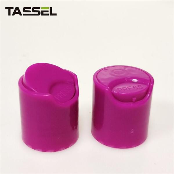 Крышка 20/410 PP диска PP фуксии распределяя крышку для пластиковой бутылки