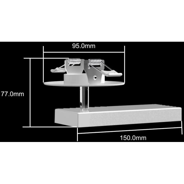 15 Wattage LED Down Light , LED Ceiling Downlights 50 - 95mm Cut Sheet