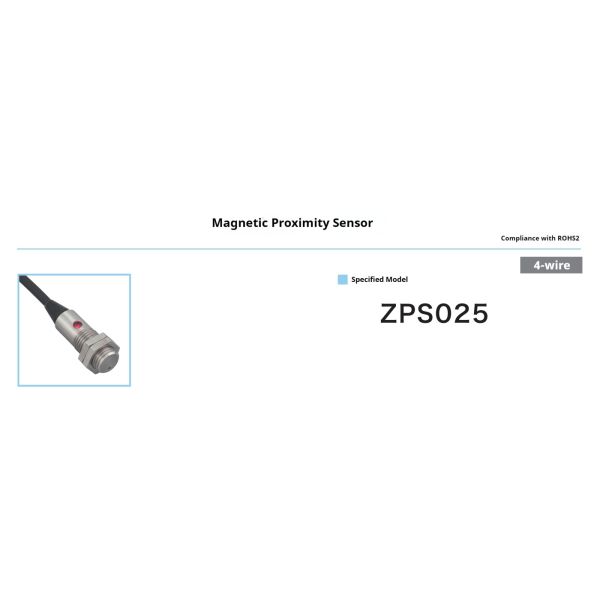 Nch Drain-collector Open DC 12v 24v Magnetic Proximity Sensor with 30mA Output Current Inductive Switch 50m Sec Response Time