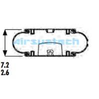 Goodyear comercial de suspensión de resorte 1B12-305 Combinación Stud Stud 3/4-16 Firestone W01-358-6920
