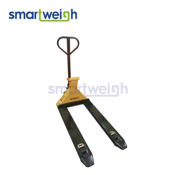 High Precision Industrial Pallet Jack Scales Carbon Steel 2T Pallet Truck With Weighing Scale