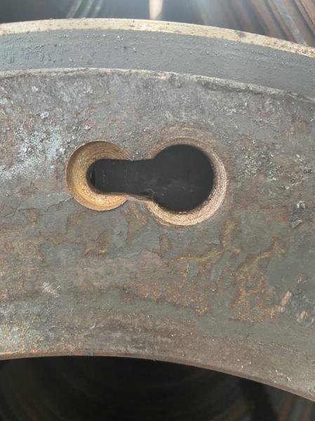 Flanges Blank Concrete Pile End Plate For PC Pile 12mm To 22mm