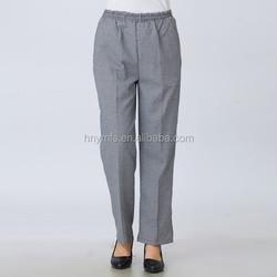 Top Quality Custom Design Workwear Chefs Clothing  Chef  Pants for women