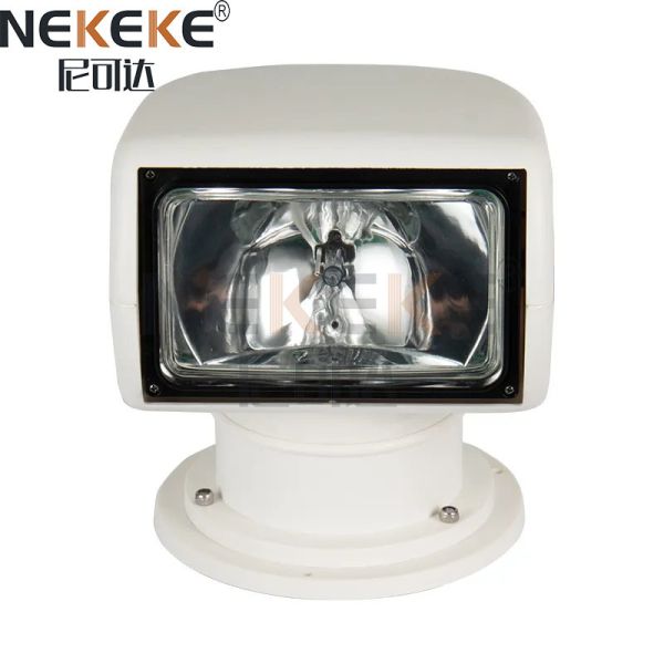 2500 LM Marine Searchlight with 360° Rotation and Thermoplastic Anti-Oxidation Shell for Remote Control Operation