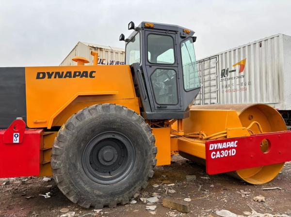 Road Base Compaction Dynapac CA301D CA30D CA25D Single/Double Drum Roller at Affordable