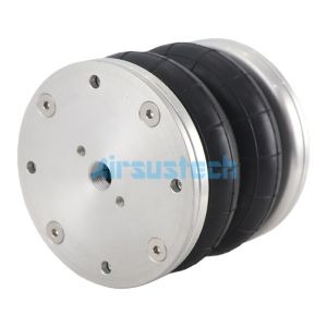 115MM Stroke Dunlop A313300201 Convoluted Bellows Air Spring with Aluminum Plate