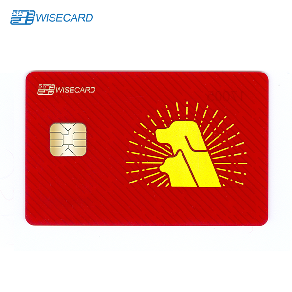 PVC de impresión transparente Smart Card, tarjetas en blanco del PVC con el microprocesador