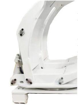 360 Rotating Paper Roll Clamp Forklift 2000Kg Lift Truck Parts