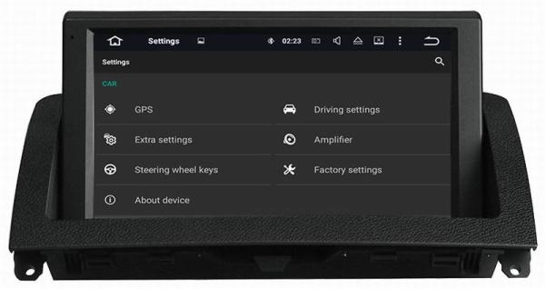 Ouchuangbo original car style 8 inch car audio gps for Mercedes Benz W204 C200 C220 C300 2007-2011 android 9.0 OS 4+64