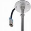 Aluminum alloy IP65 10 To 40mm Fuel Level Sensor With High / Low Alarm