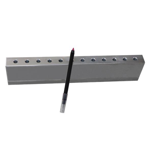 3-5 molds per minute Lipstick Production Line 12 Holes Lipstick Mould Kit