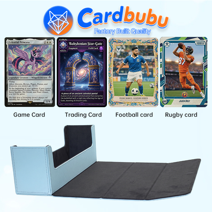 Storage Solution Double Deck Box 3.7 Inch Eco Card Boxes For Trading Cards