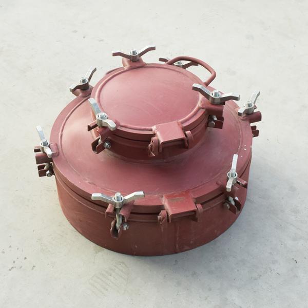 Facile d'ouverture Couverture de conduit à ouverture rapide pour camions-citernes en acier au carbone DN450 Moyen de transport 98% d'acide sulfurique concentré