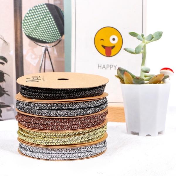2023 Supply Gift Wrapping Support 7 Days Sample Order Lead Time Woven Herringbone Ribbon