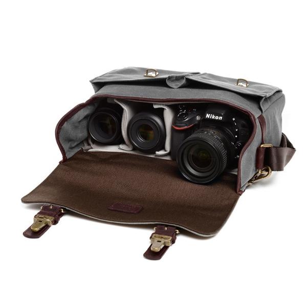 Outdoor Canvas Crossbody Messenger Bag Grey , Casual Messenger Bags With Pockets