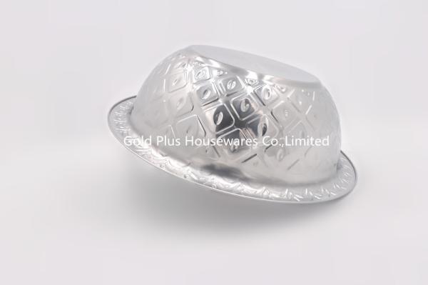30cm Wholesale high quality stainless steel wash basin  big capacity mixing soup bowl with flat cover