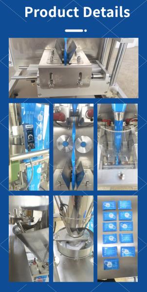FK-1K3 5g 500g1kg Máquina de embalagem de açúcar de pipoca de microondas