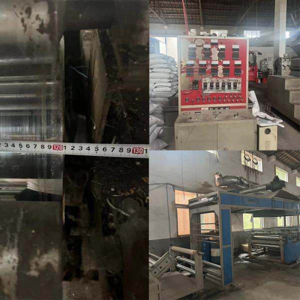 1.2M PP PE Tarpaulin Fabric Extrusion Coating Lamination Machine