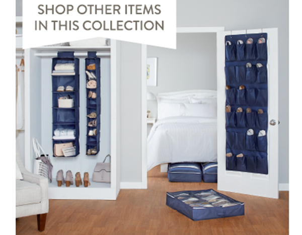 Складной сверхмощный организатор шкафа смертной казни через повешение 6 полок