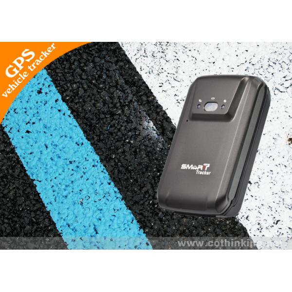 GT03A 2400mAh Battery Vibration Sensor 159dB GPS Fleet Tracker With Low Battery Alarm