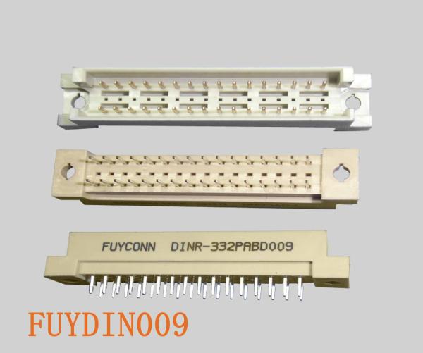 Conector vertical do homem DIN41612 das fileiras 32P do conector 3 do PWB Eurocard