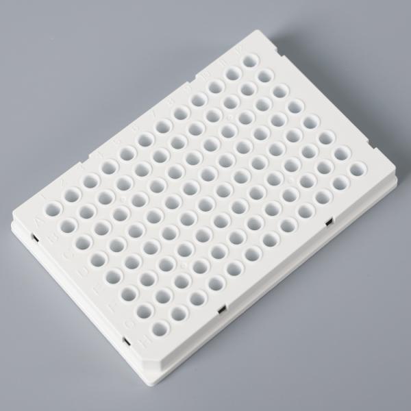 pcr plate Низкая технология 0,1 Ml полностью обойденные полностью обойденные 96 стены потери Liguid хорошо покрывает белый цвет
