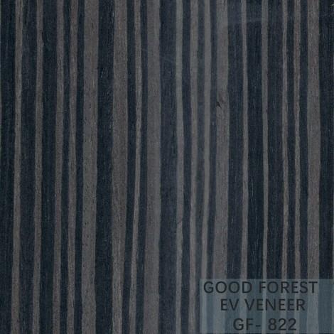 A madeira projetada folheia Ebony Wood Veneer 0.15-0.55 milímetros de espessura