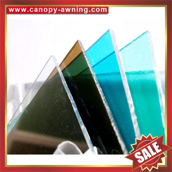 high quality roof solid pc Polycarbonate board sheet sheeting panel plate for greenhouse building construction project