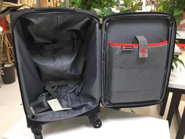 Saco de roupa leve 20 polegadas 22 polegadas 24 polegadas Preto