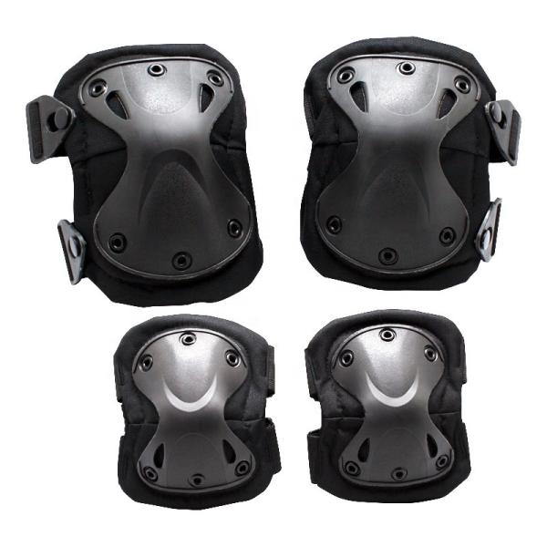 Tactical Universal Military Knee And Elbow Pads Set For Outdoor War Games