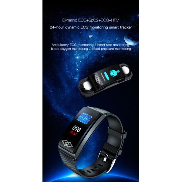 Мужчины Девушки 1,14-дюймовый сенсорный экран Спортивные часы Аккумулятор IP67 Водонепроницаемый