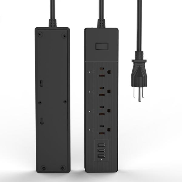 Wifi Smart Power Strip Surge Protector With 3 USB Charge