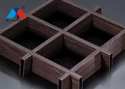 Aluminum Open Cell Ceiling Grid Tiles Anti Static For Industrial Civil Buildings