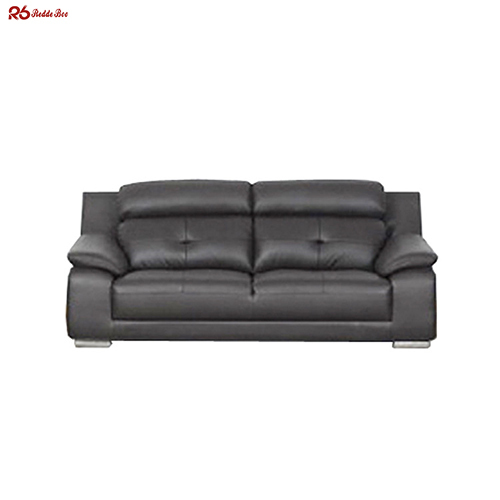 1.5mm Full Grain Leather Sofa Furniture Memory Foam Couch For Living Room