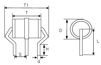 Low Capacitance SE8 Series 3 Electrode 8x10mm Ceramic Gas Discharge Tube GDT 75-600V 20% 10KA For Power Supplies