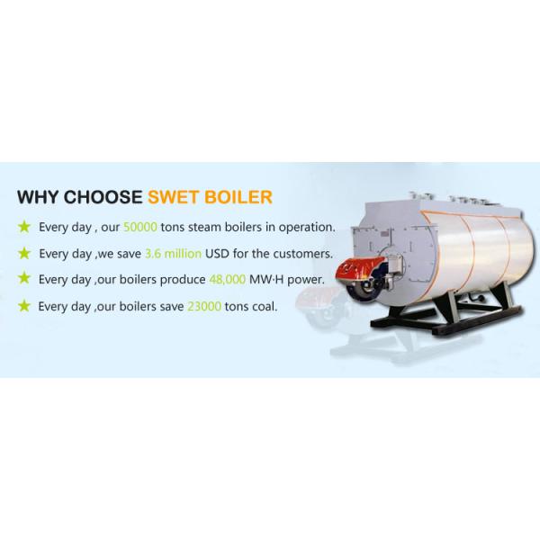 WNS 20t/h oil fired fire tube steam boiler for Textile industry