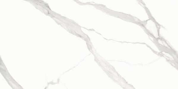 Glazed Marble Look Tile / White Marble Floor Tile Porcelanato Polished