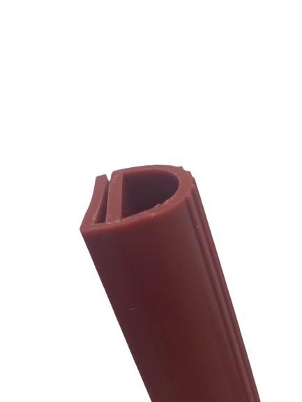 Color personalizado y forma E / P Resistente al calor de silicona puerta del horno de goma de sello de la tira