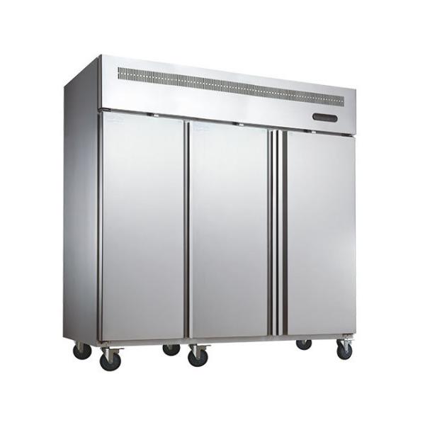 560W SS304 Equipamento de restauração comercial Descongelamento automático Vertical Cozinha profunda congelador