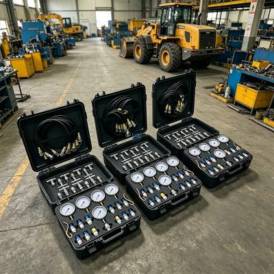 Complete Excavator Diagnostic Tool Professional Hydraulic Pressure Testing Kit