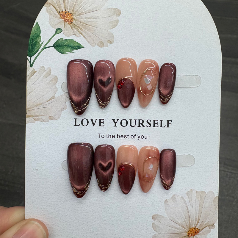 Custom Design Premium Handmade Press On Nails For Easy Application