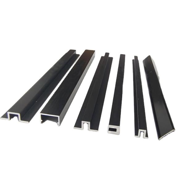 Aluminum Floor Edge Trim for Laminate Flooring Threshold Transition T5 Temper Profiles