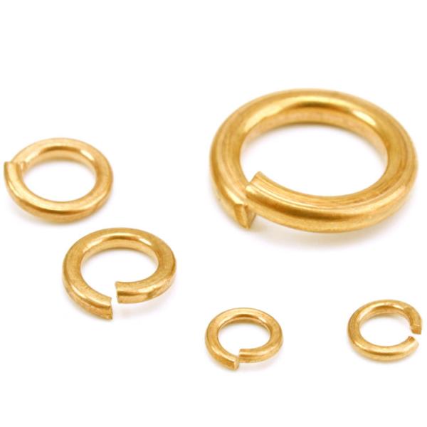 Шайба весны H65 пружинных шайб весны DIN125 DIN127 GB93 латунная медная метрическая латунная