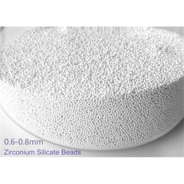 El silicato de circonio ZrSiO4 gotea el milímetro esfericidad del tamaño de los medios 2,7 - 3,2 de buena