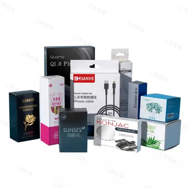 CMYK Full Color Printed Boxes 350 400gsm Lipstick Gift Boxes