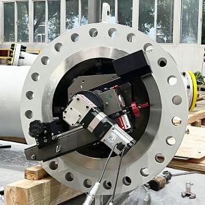 Compact Flange Facer Machine ID herramienta montada para las bridas de 4,72-27