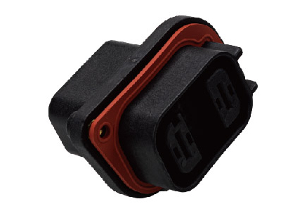 CE Waterproof Electrical 300V 100A Battery Connectors Signal Transmission 3000 Mechanical Life